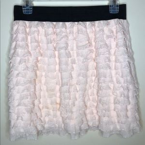 Urban Outfitters™ Light Pink Ruffled Skirt